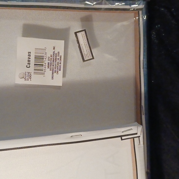 Beachy Canvas Wall Hangings and Beachy Charm Bracelet Bangle - Picture 2 of 7